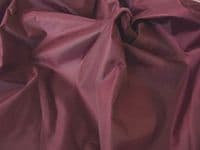 6oz PU Coated Water Resistant Nylon Fabric Material - WINE